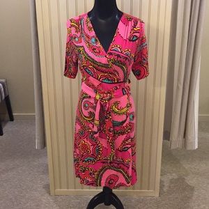 Lilly Pulitzer wrap dress